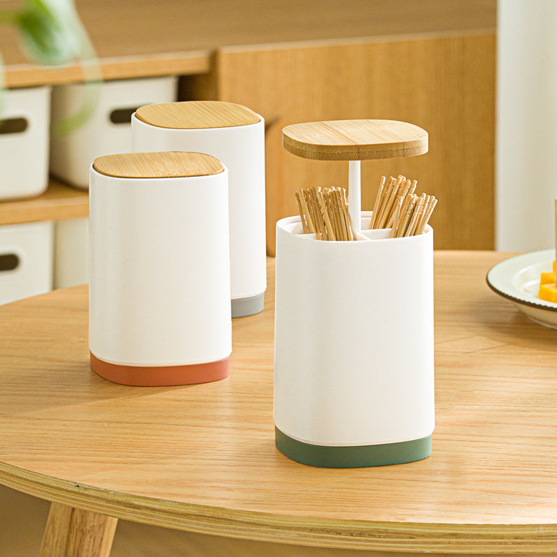 Push-on Toothpick Holder