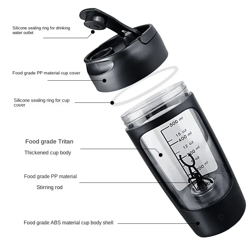 Electric Portable Mixing Bottle / USB Rechargeable Blender Bottle