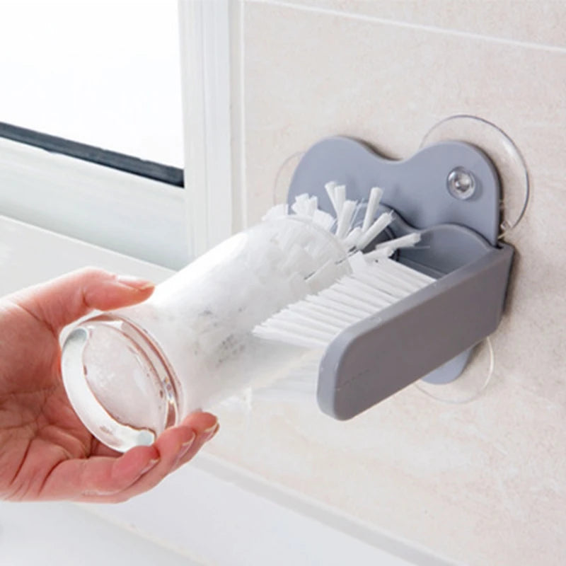 Suction Cup Sink Brush