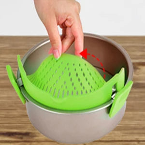 Silicone Clip-On Strainer