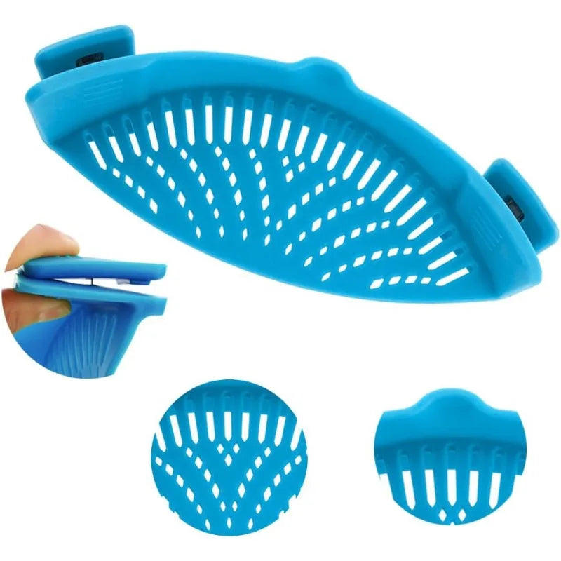 Silicone Clip-On Strainer