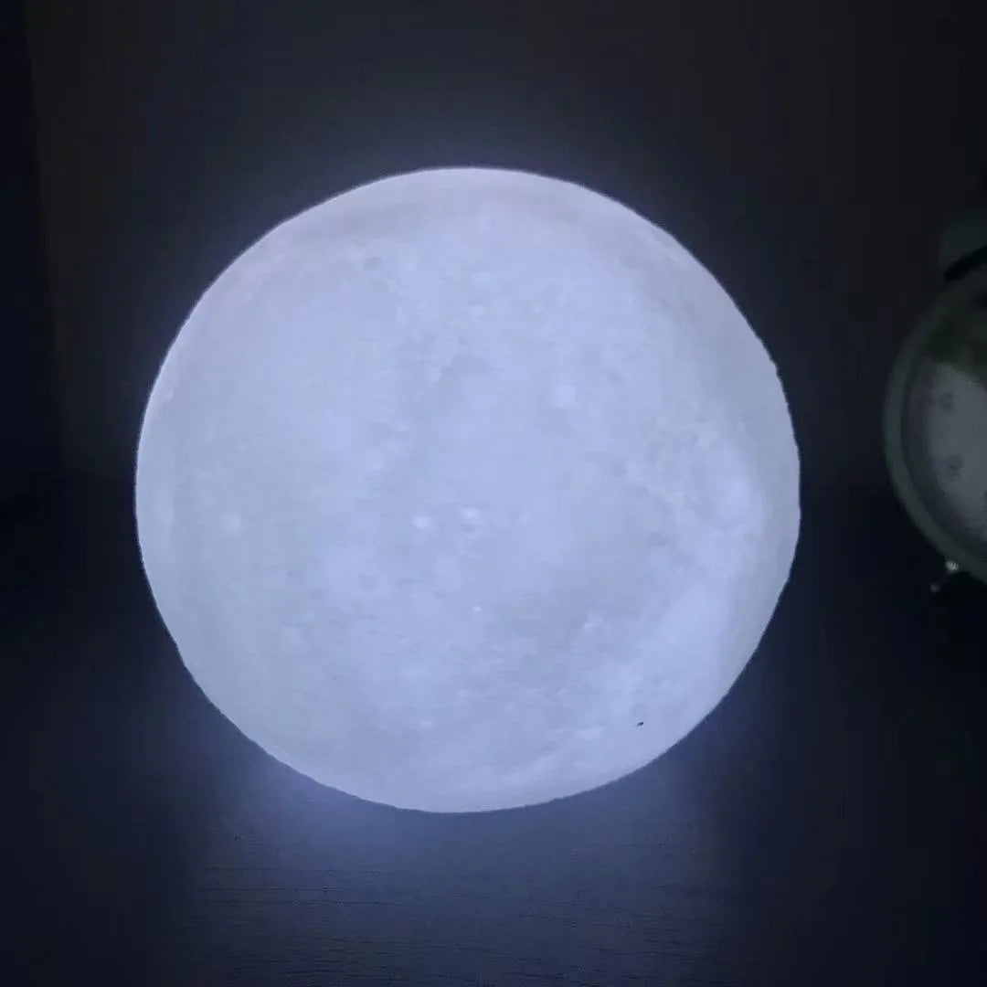 8cm Moon Lamp LED Night Light Battery