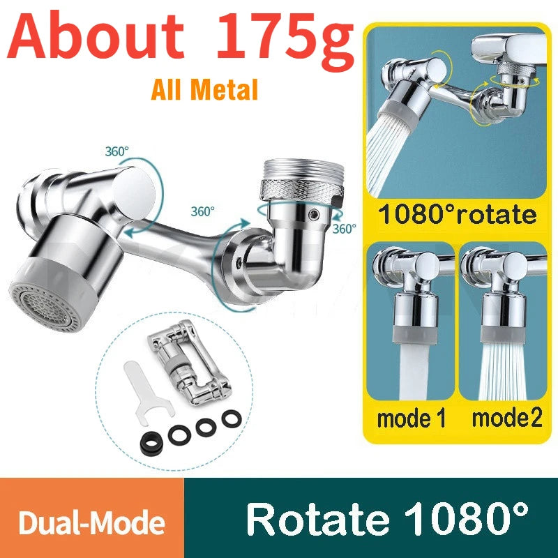 1080° Faucet Extension Nozzle