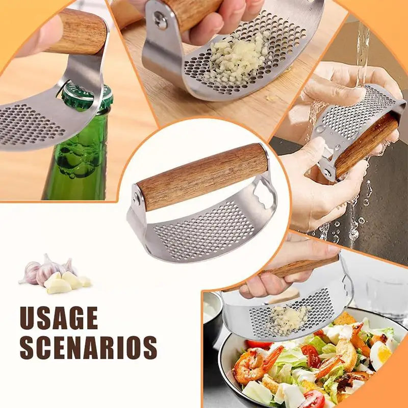 Precision Garlic Press Rocker