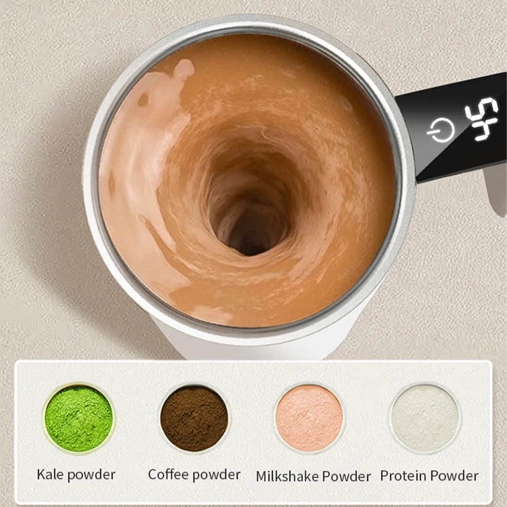 Magnetic Self-Stirring Mug