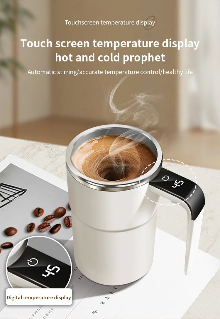 Magnetic Self-Stirring Mug