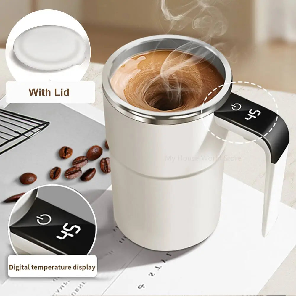 Magnetic Self-Stirring Mug