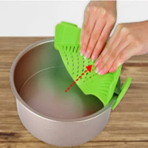 Silicone Clip-On Strainer