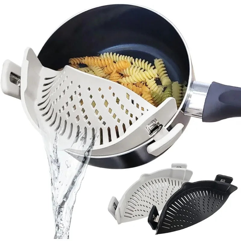 Silicone Clip-On Strainer