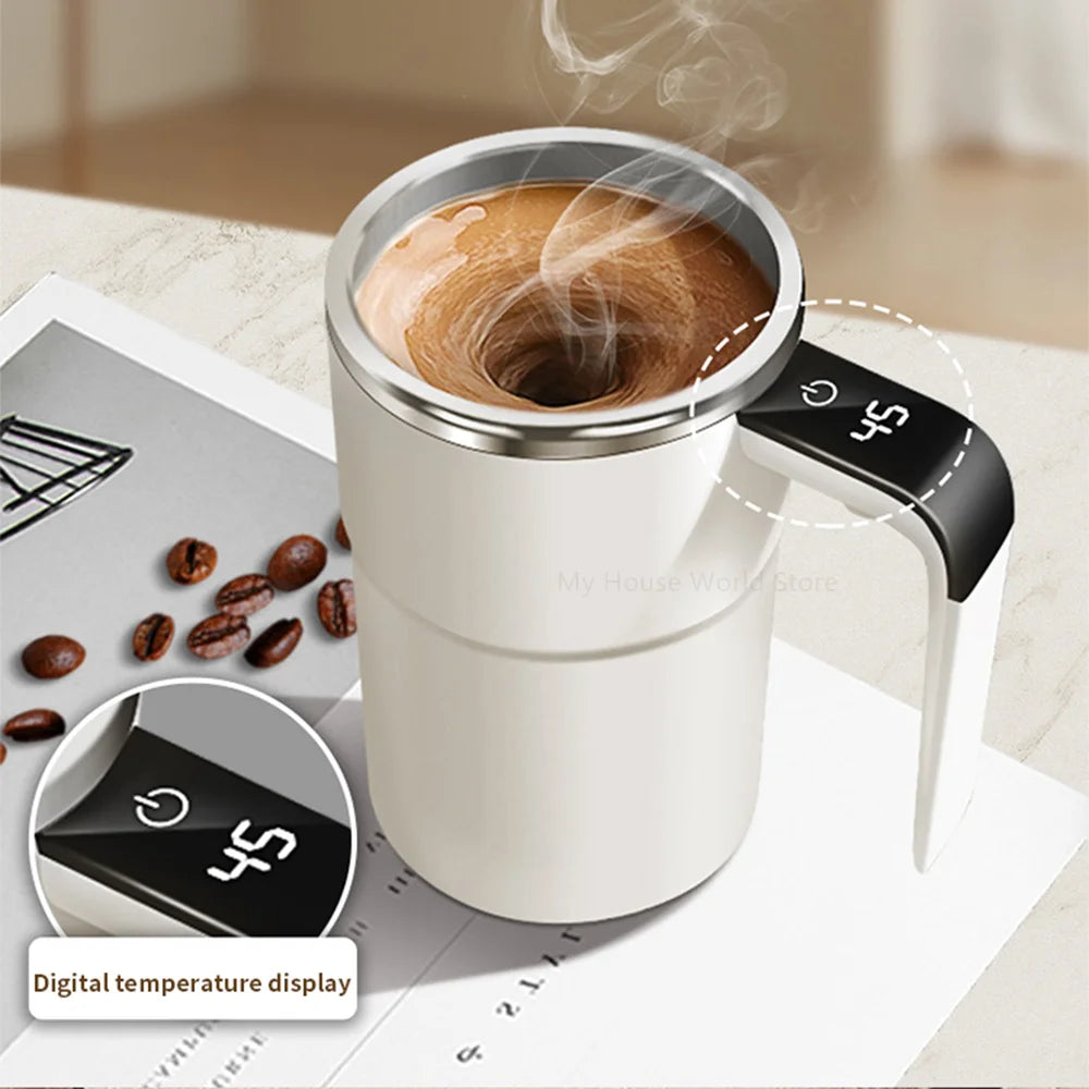 Magnetic Self-Stirring Mug