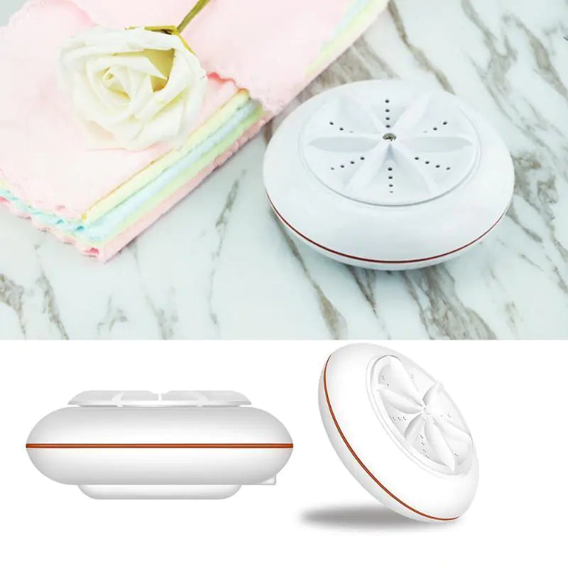 Ultrasonic Turbo Mini Portable Washing Machine