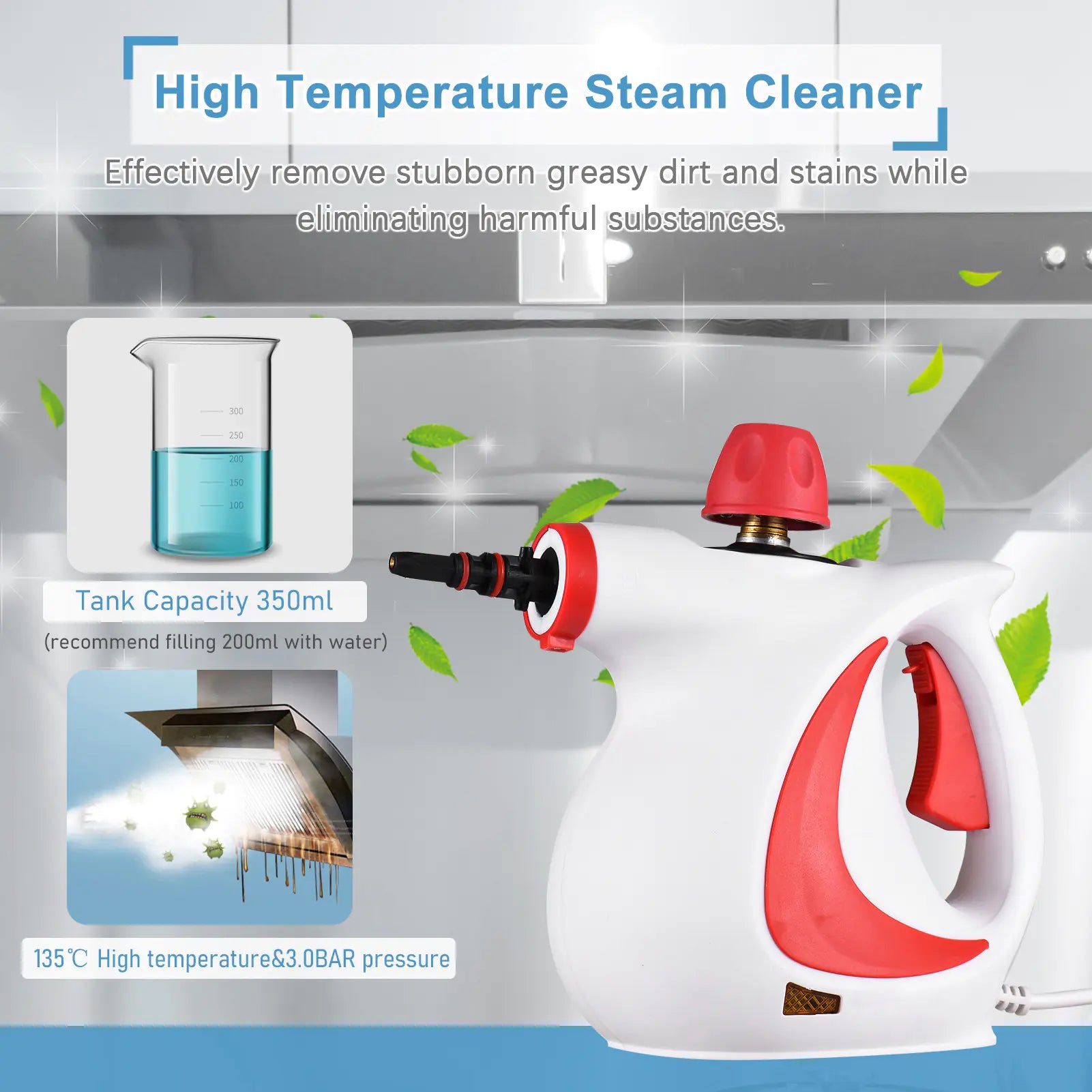 Multi-Purpose Handheld Steam Cleaner