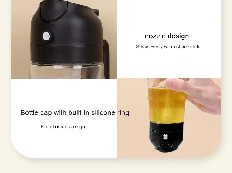2 in 1 Olive Oil Dispenser Bottle for Kitchen